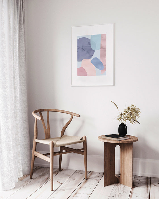 Superposition abstraite n°1 Affiche