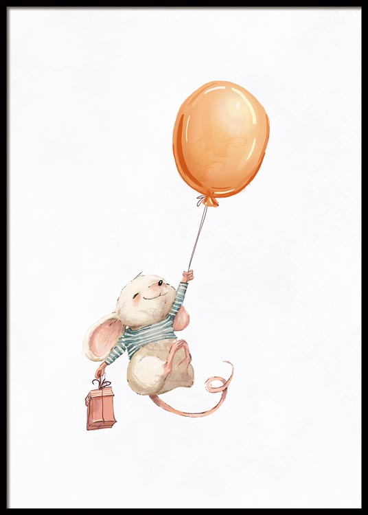 Fliegende Maus Poster