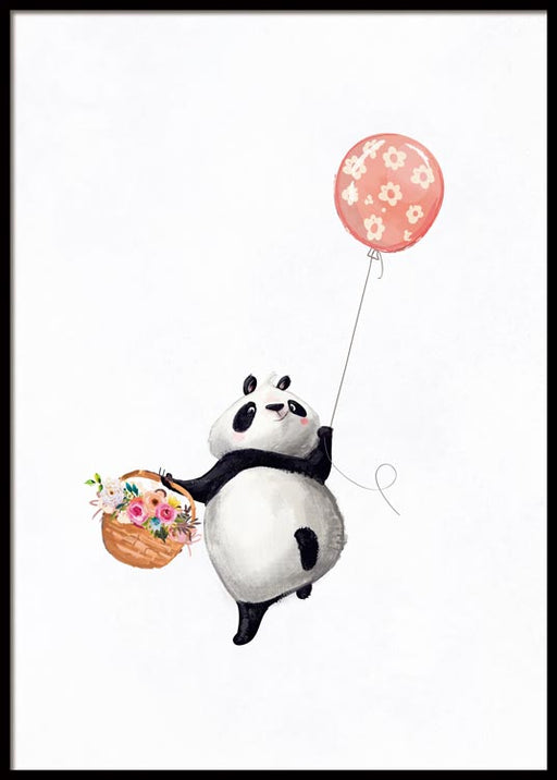 Fliegender Panda Poster