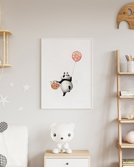 Fliegender Panda Poster