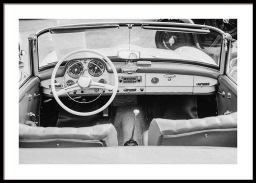 Vintage Car Poster