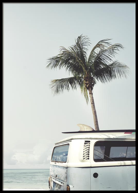 Surfers Van No2 Poster