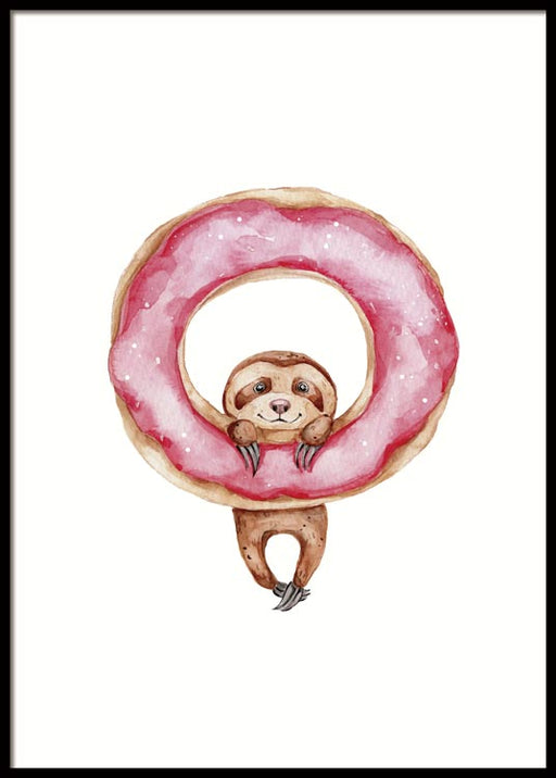 Chilling Sloth Poster