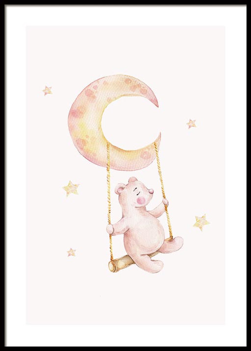 Swinging Bear Poster