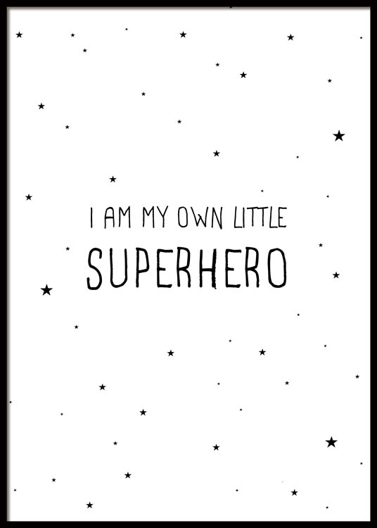 My Own Superhero Poster