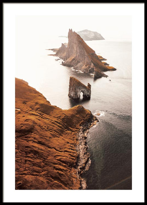 Faroe Islands Rocks Poster