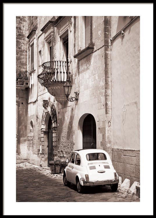 Old Italian Town Poster