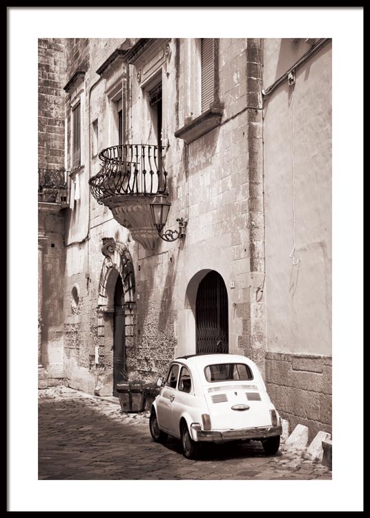Vieille ville italienne Affiche