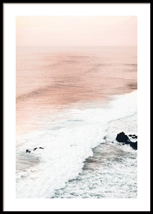 Vagues douces Affiche