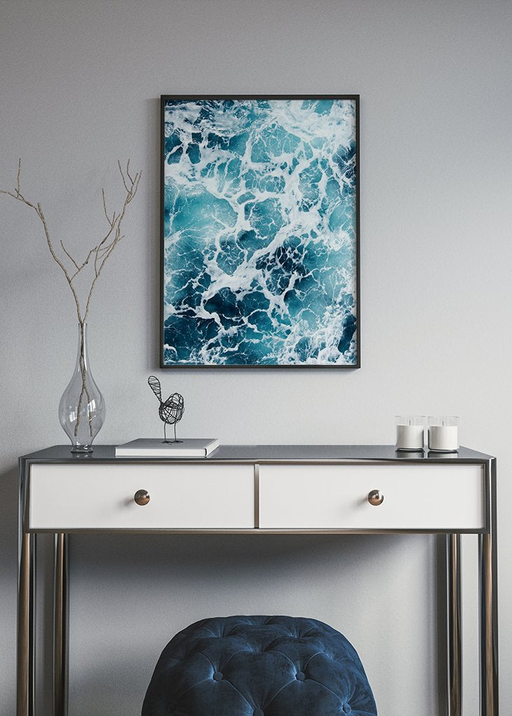 Sea Foam Poster