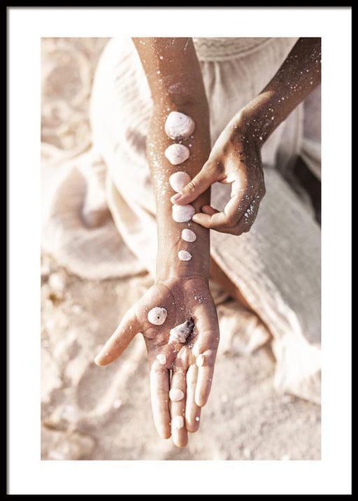 Seashell Picking Poster