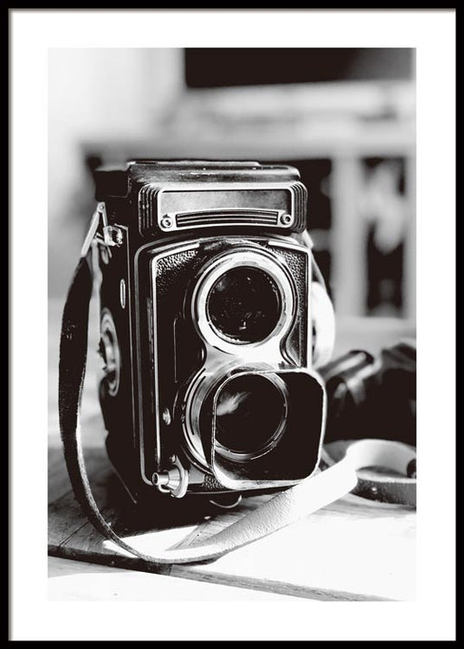 Appareil photo vintage Affiche