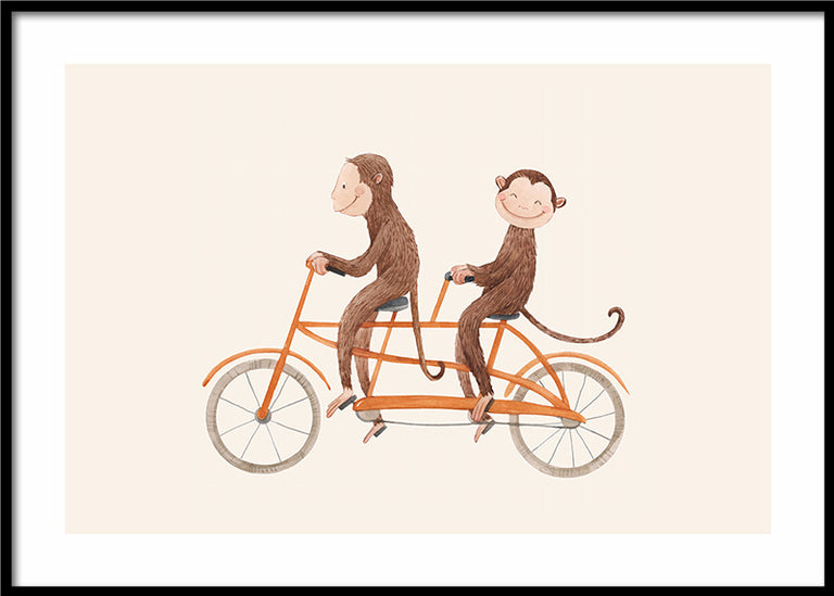 Monkey Ride Poster