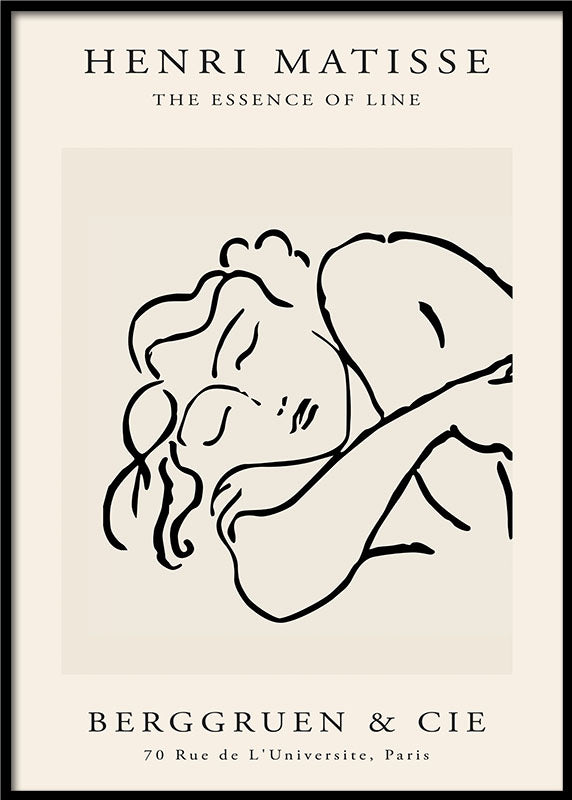 Matisse, Sleeping Woman Affiche