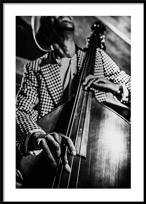 Jazzbassist Poster