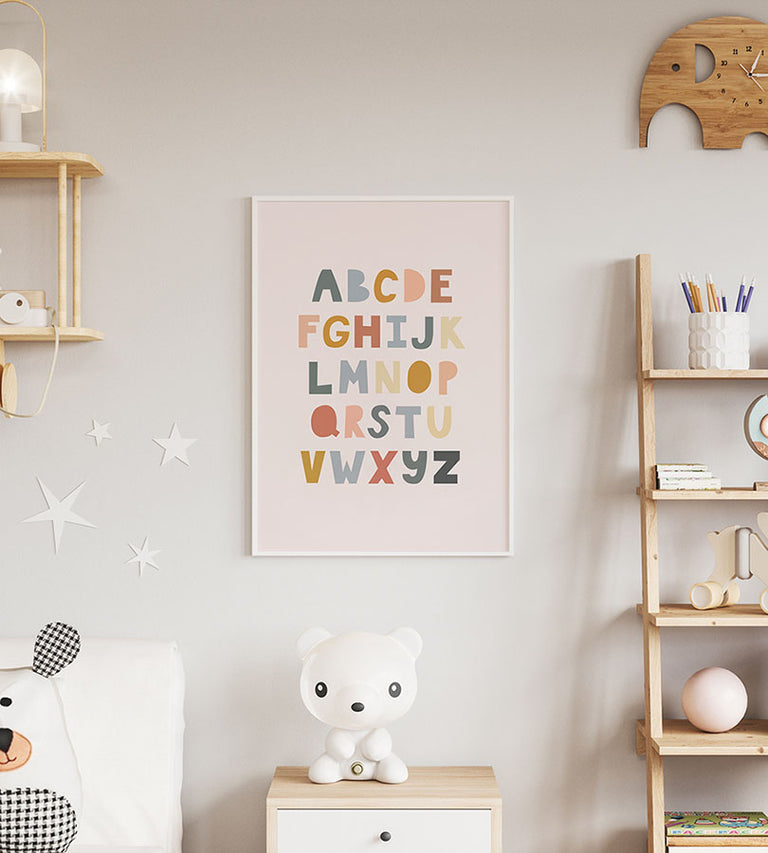Alphabet Poster