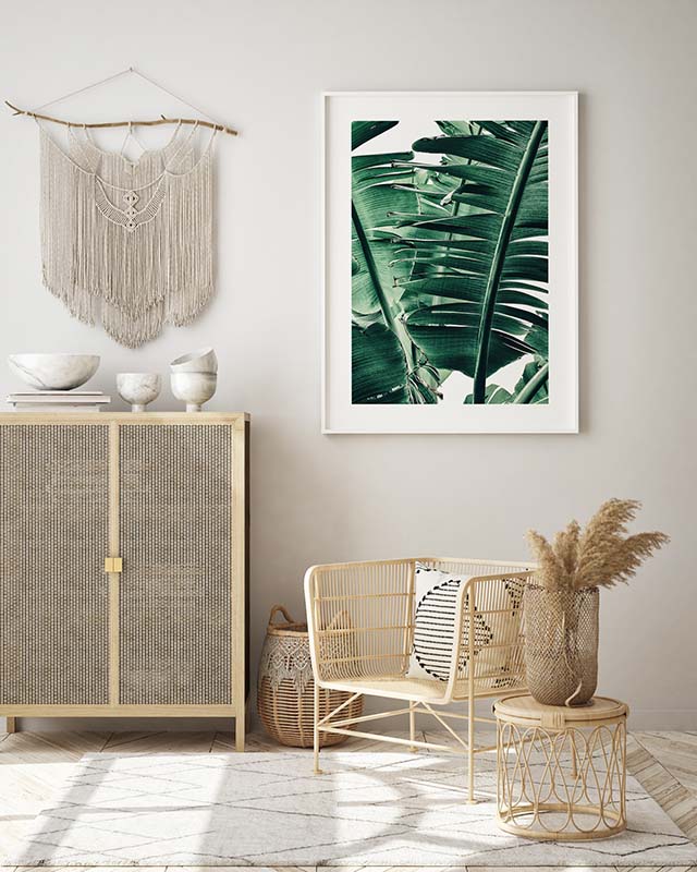 Banana Leaves No.2 Poster