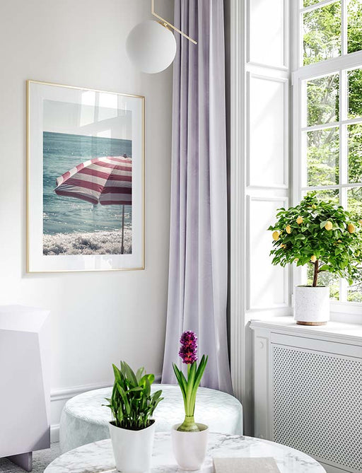 Beach Umbrella Poster