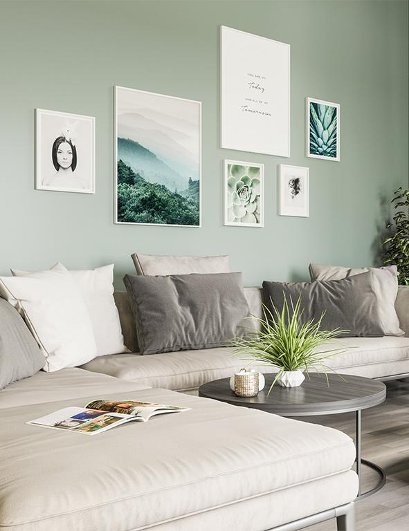 Rolling Mountains Poster