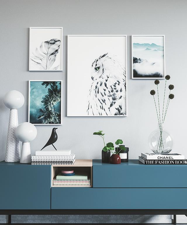 Ciel nocturne tropical n°2 Affiche