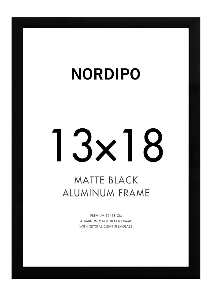 Metallrahmen schwarz 13x18
