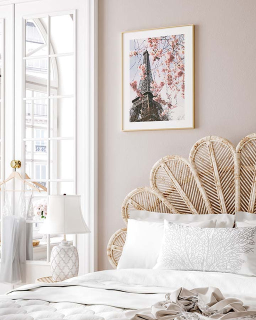 Tour Eiffel en fleurs Affiche