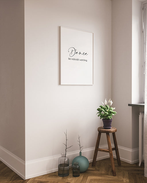 Dance Like Nobody's Watching Affiche