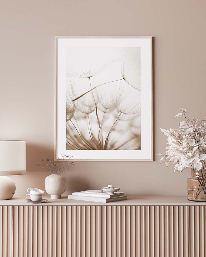 Dandelion Seeds Poster