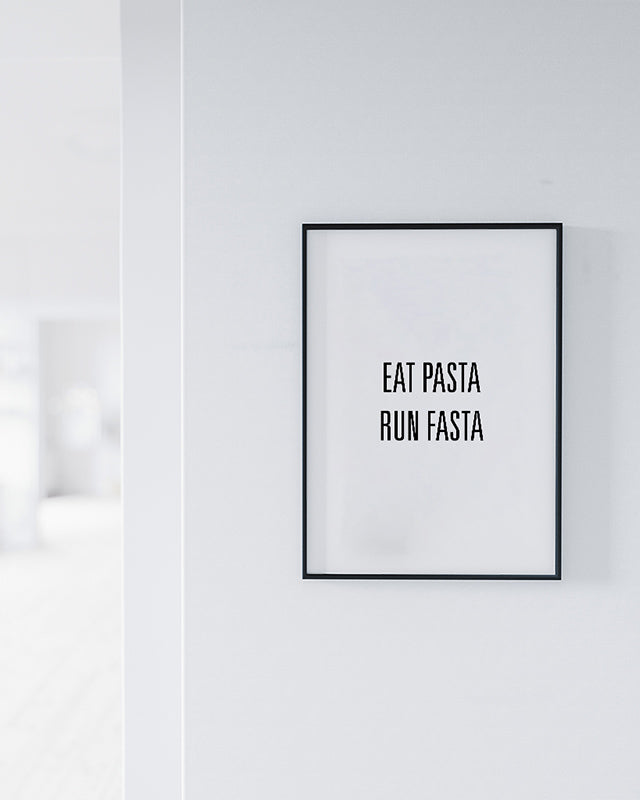Eat Pasta Poster