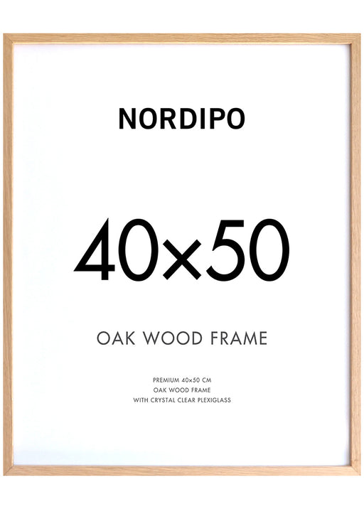Oak picture frame 40x50cm