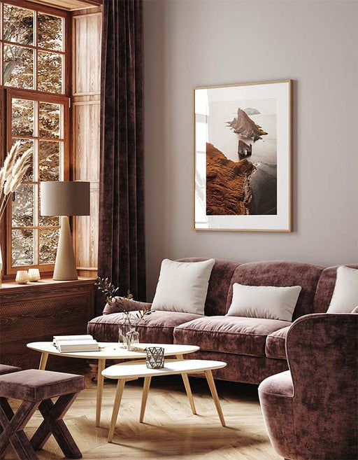 Faroe Islands Rocks Poster