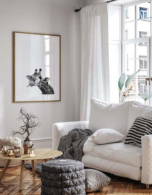 Funny Giraffe Poster