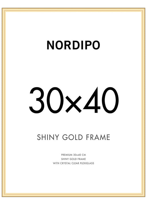Cadre doré 30x40cm