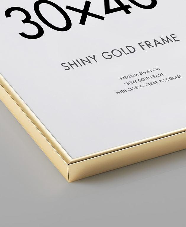 Gold Picture Frame 40x50cm