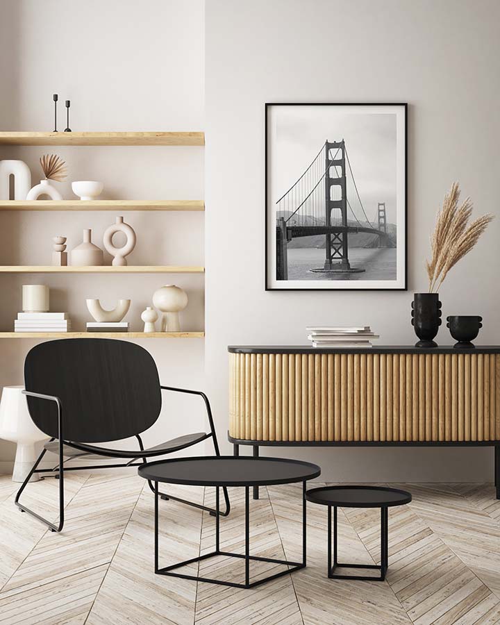 Golden Bridge Poster