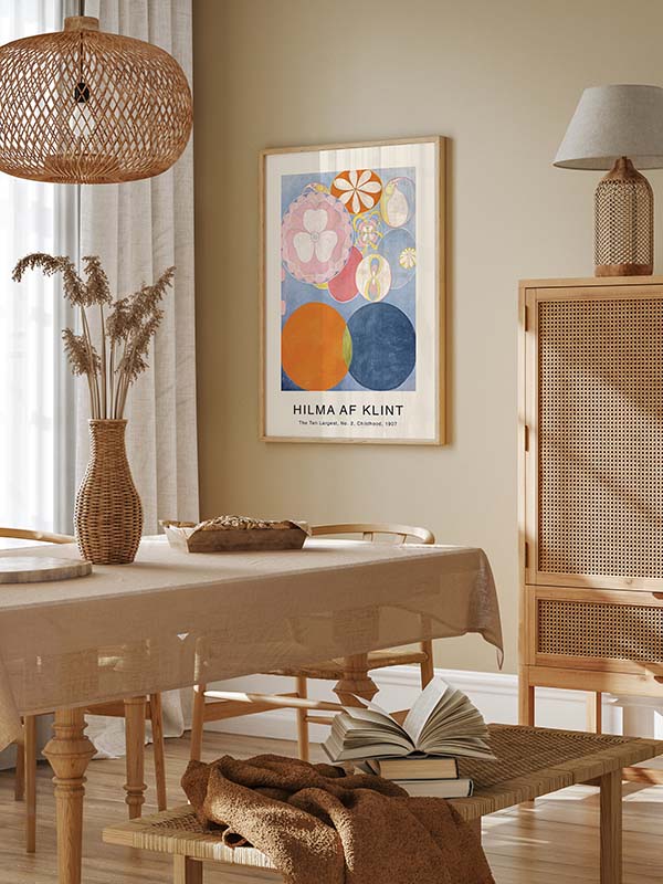 Hilma af Klint - The Ten Largest No.2 Childhood Poster