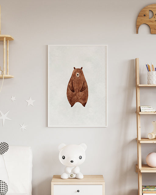 Aquarelle Ours no.2 Affiche