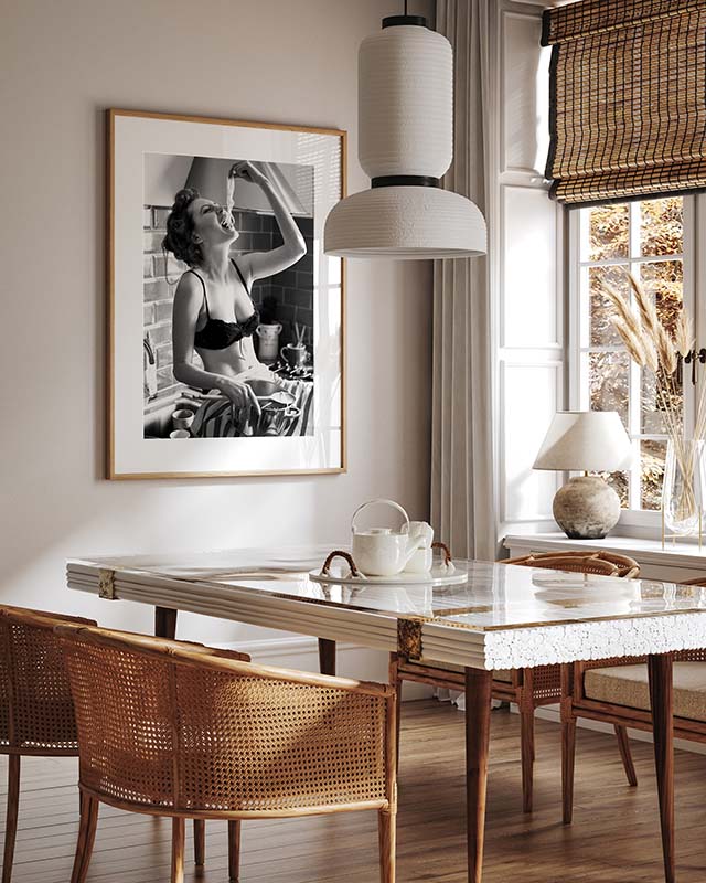 Kitchen Happiness Poster