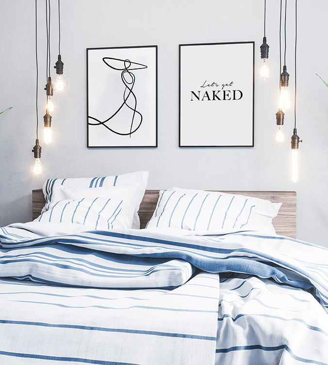 Let's Get Naked Affiche