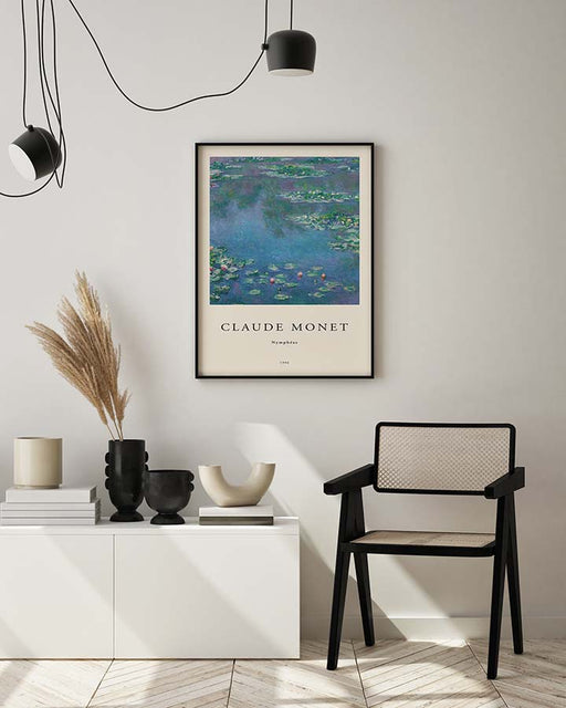 Monet - Nymphéas Affiche