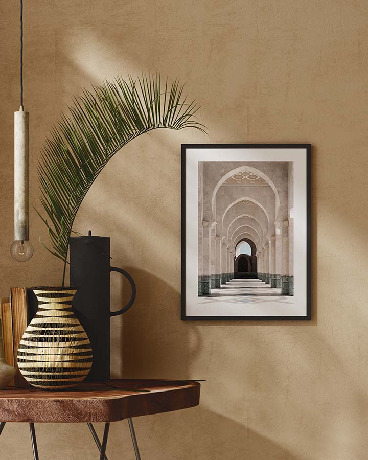 Morocco Arcade Poster