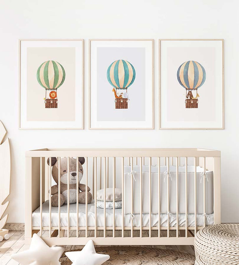 Hot Air Balloon No3 Poster