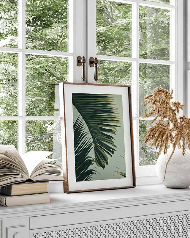 Palm Leaf No.1 Poster