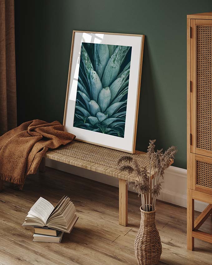 Couronne d'ananas Affiche