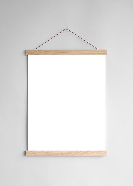 Porte affiche en chêne 31cm