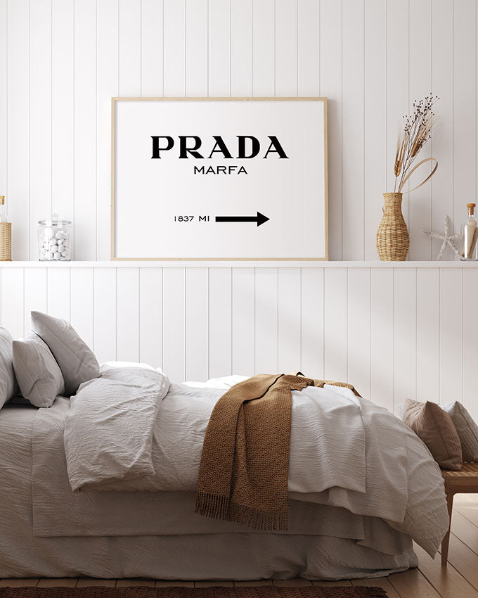 Prada Marfa Poster