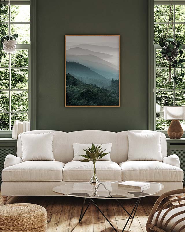 Rolling Mountains Poster