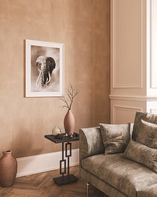 Savanna Elephant Poster