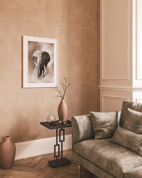 Savanna Elephant Poster