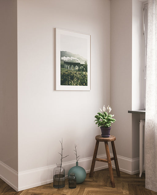 Train écossais Affiche